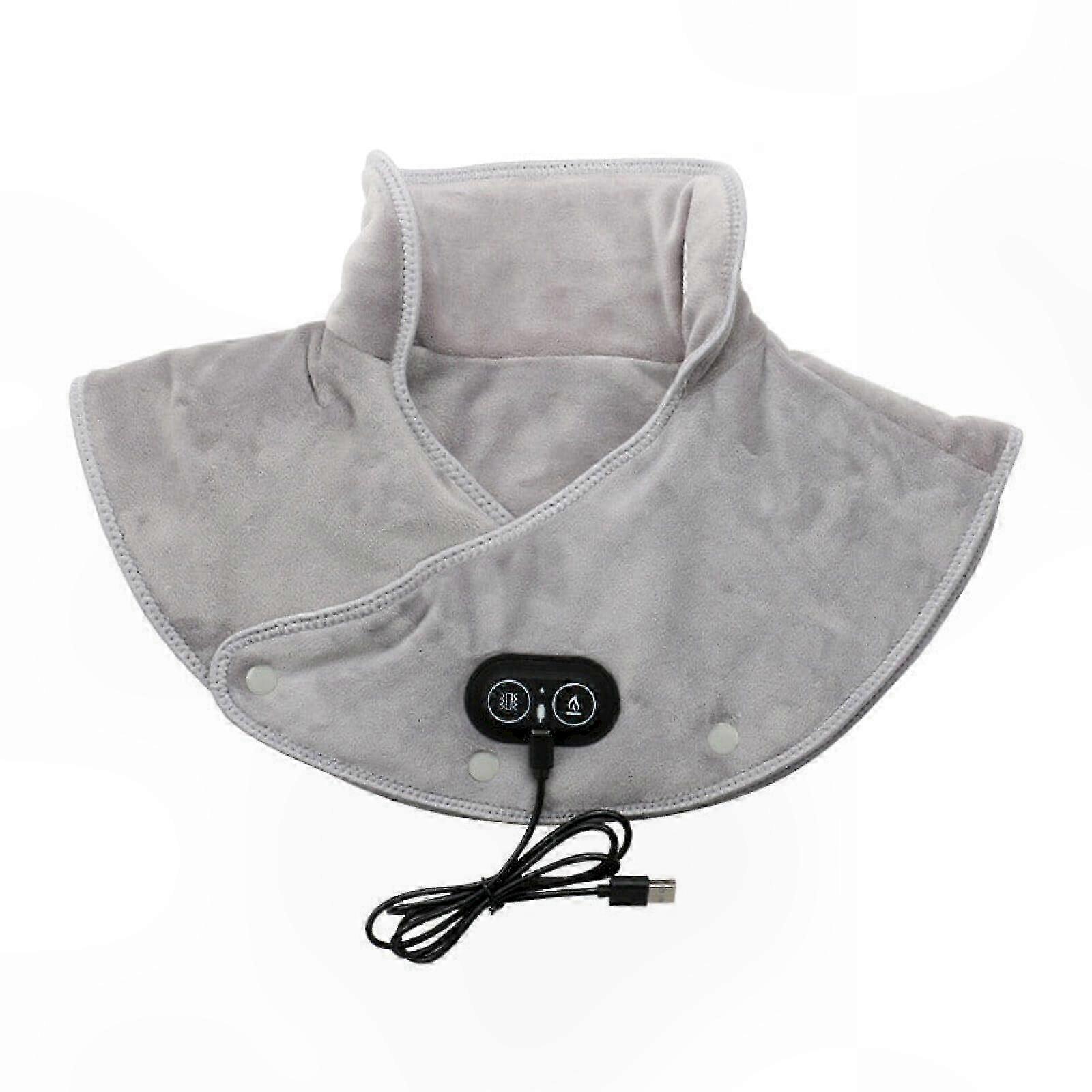Adjustable USB Heating Pad for Neck & Shoulders with 3 Heat Settings