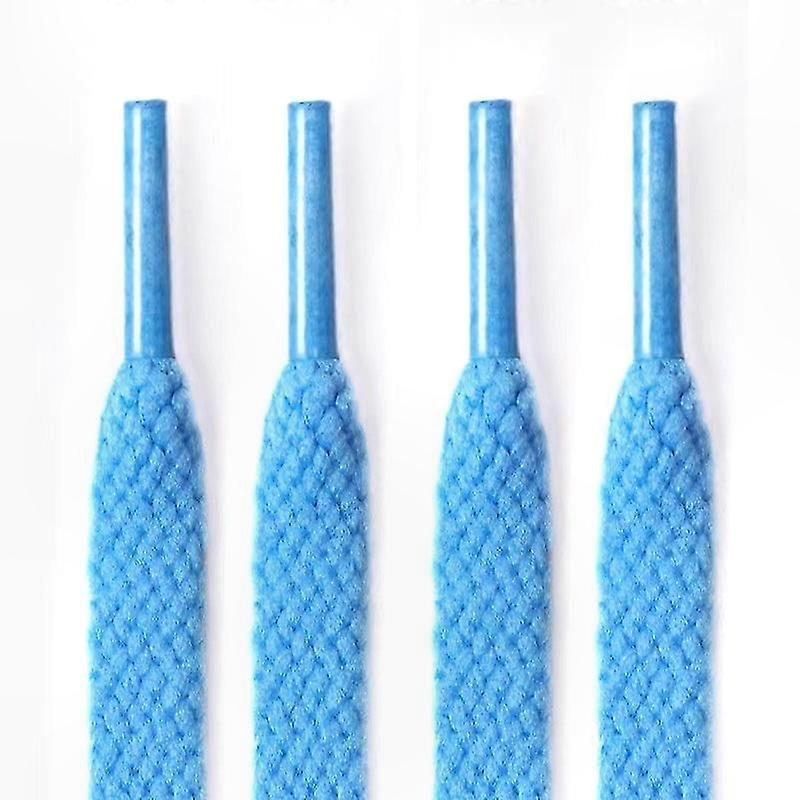 Durable Flat Polyester Shoelaces, 120CM Replacement Strings for Shoes, Anti-Wear Laces for Everyday Use