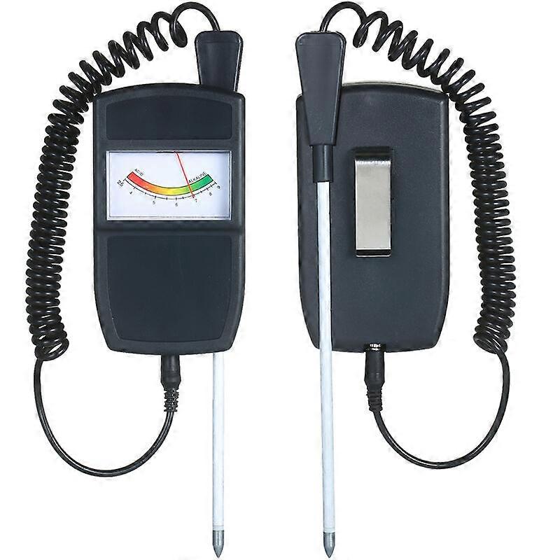 pH Meter Soil Tester Split Soil Tester Soil pH Meter Soil PH Meter Tester, Black - Black