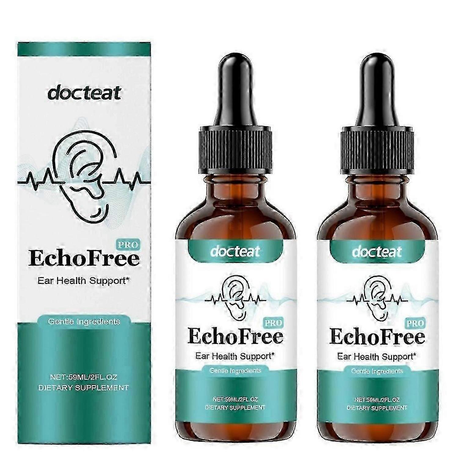 Tinnitusdroppar Echofree öronhälsostöd