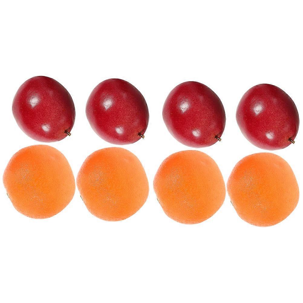 Fake Fruit Artificial Fruits Models for Decor 16Pcs Assorted Color Foam Fruits