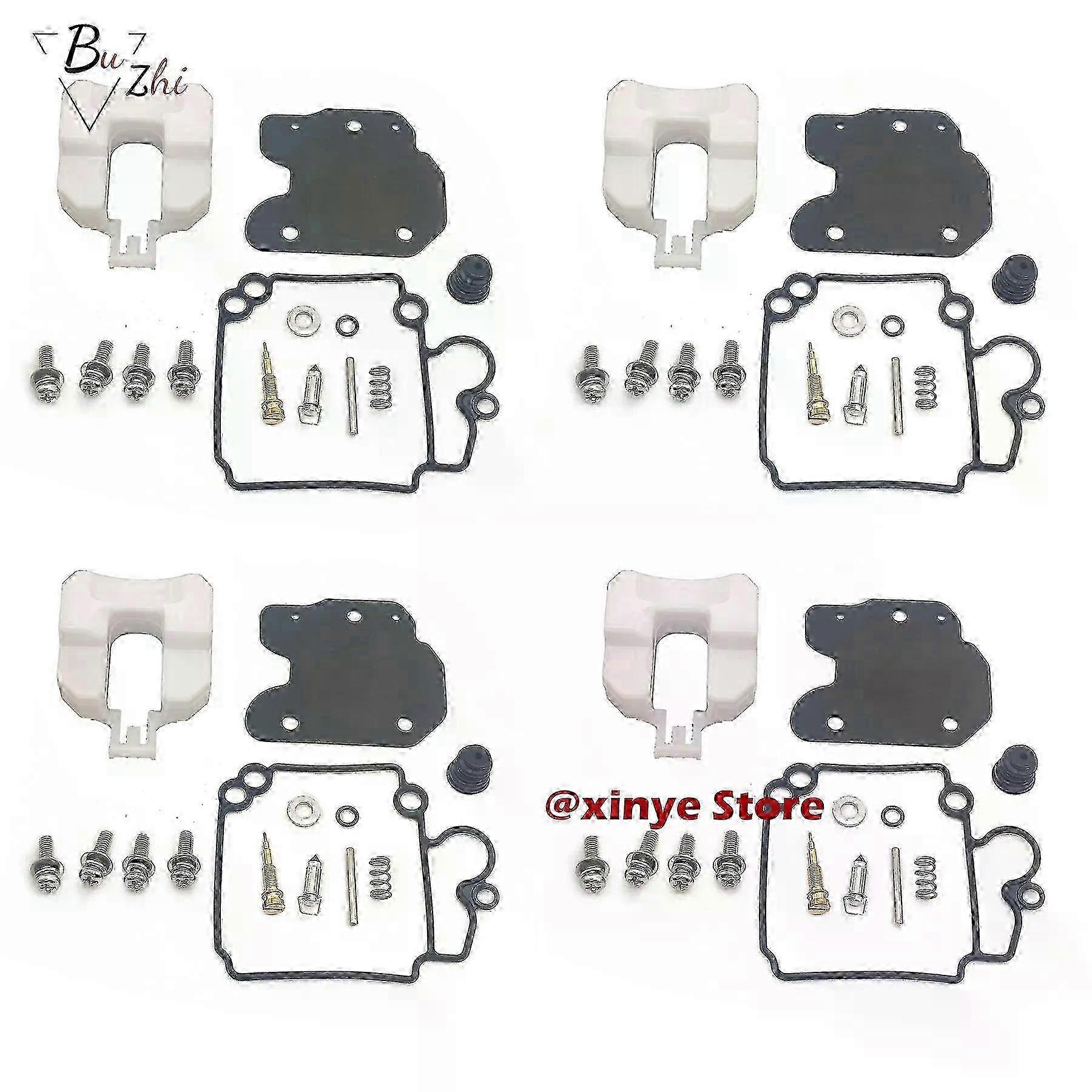 Carburetor Repair Kit for Yamaha Outboard 20-40 HP 4-Stroke Engines F20A F25A F30A F40B - Complete Replacement Parts 65W-0093-02-00 2025