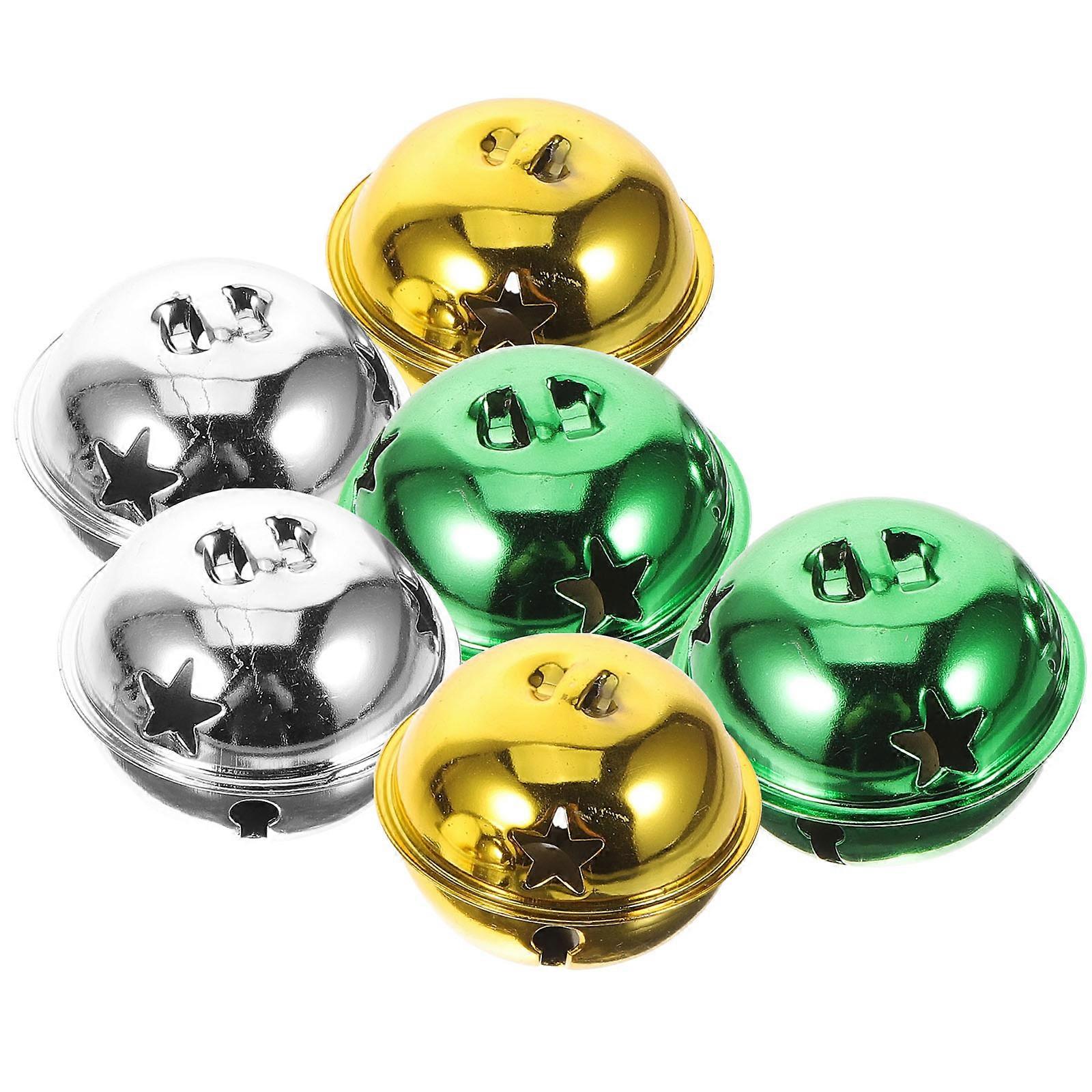 Pet Bells Metal Pendant for Decor Use 6Pcs Set Backpack Charm Accessory