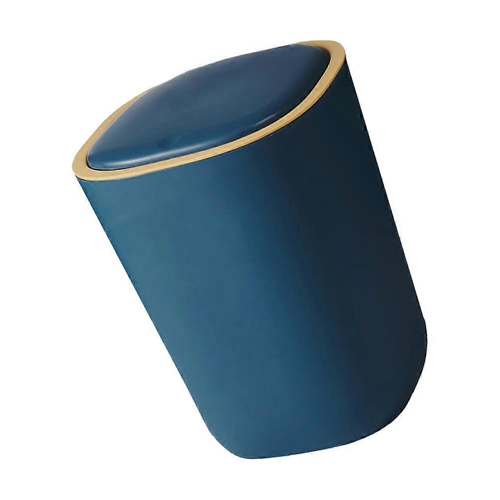 Modern Household Trash Bin Useful Kitchen Waste Container Lid Bedroom Trash Holder 30.00X23.20X23.20CM Multi-functional 1Set