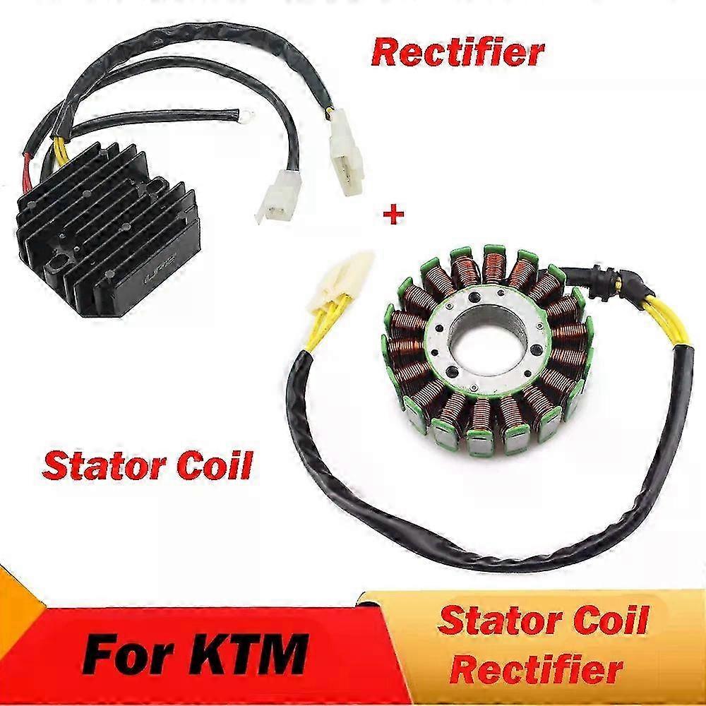 con Motorcycle Generator Magneto Stator Coil Voltage Regulator Rectifier For KTM 125 Duke 125 DUKE ABS 2014-2016 200 Duke 2012-2018 2025