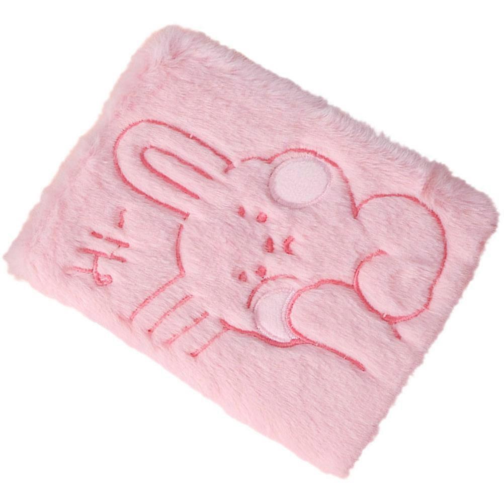 Plush Note Book 3Pcs Daily Use Rectangular Size Ideal For Students And Children Planning Tool