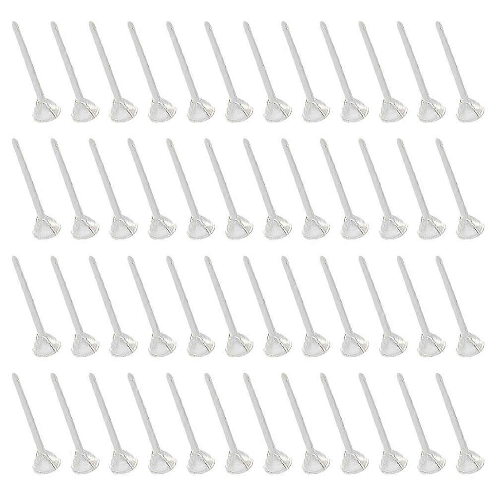 Bonsai Figure Fixing Stick Plastic for DIY Projects 2500Pcs Silver