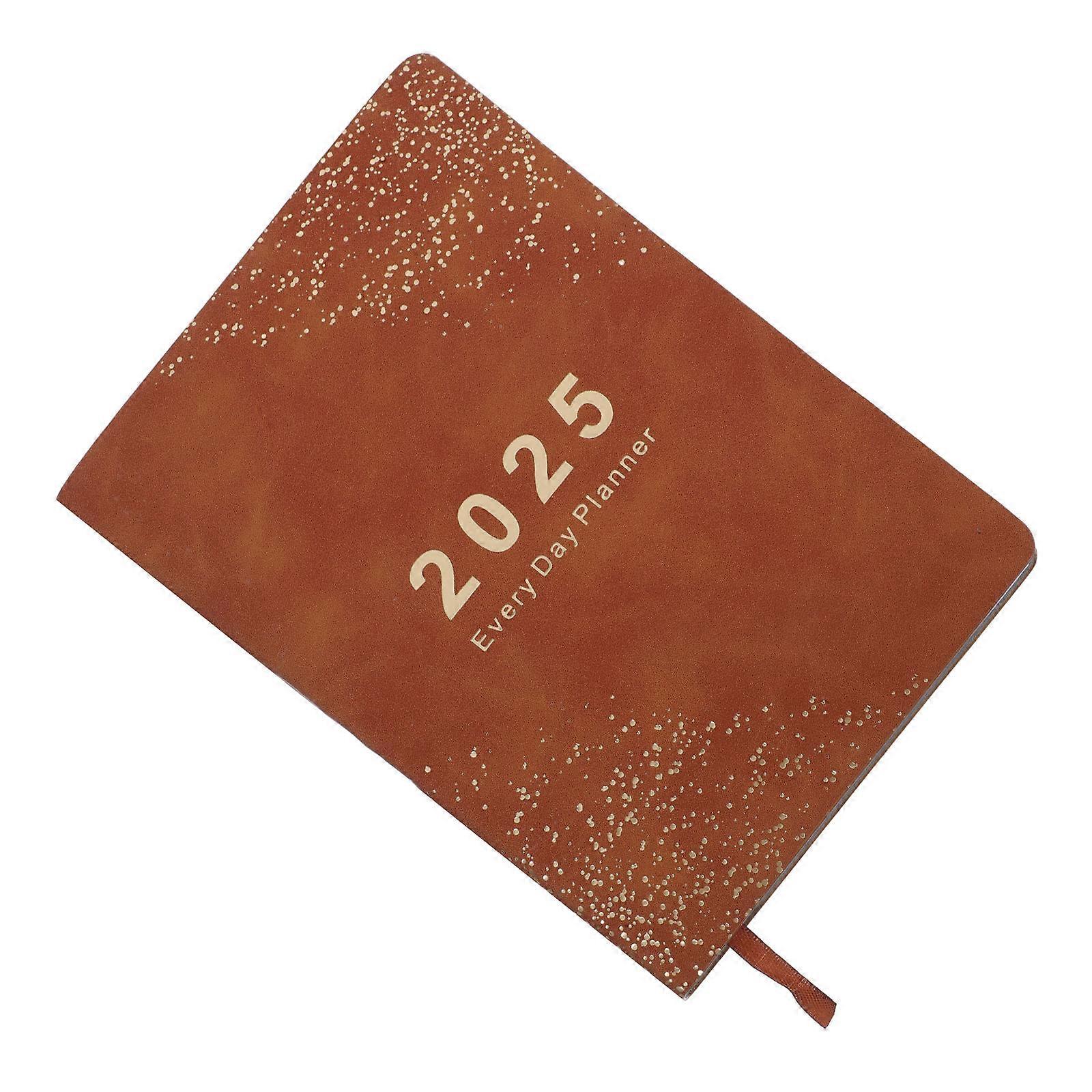 College Planner Calendar Planner Academic Planner Personal Use Rectangular Brown Managing Schedule 1Pcs