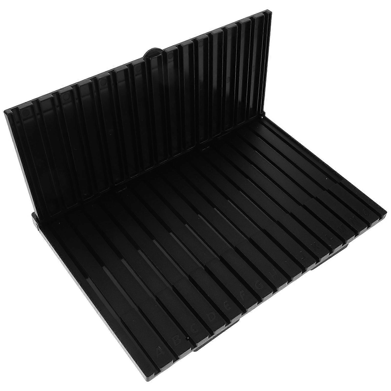 Model Pieces Shelves Storage Rack Black For Hobbyists With Precision Engineered Slots 1Set