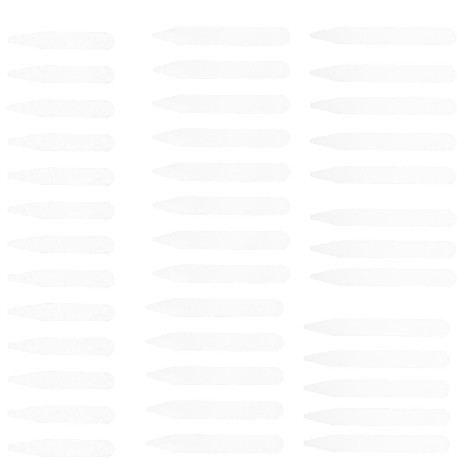 Transparent Collar Support Piece for Shirts with 300Pcs Plastic Collar Tips