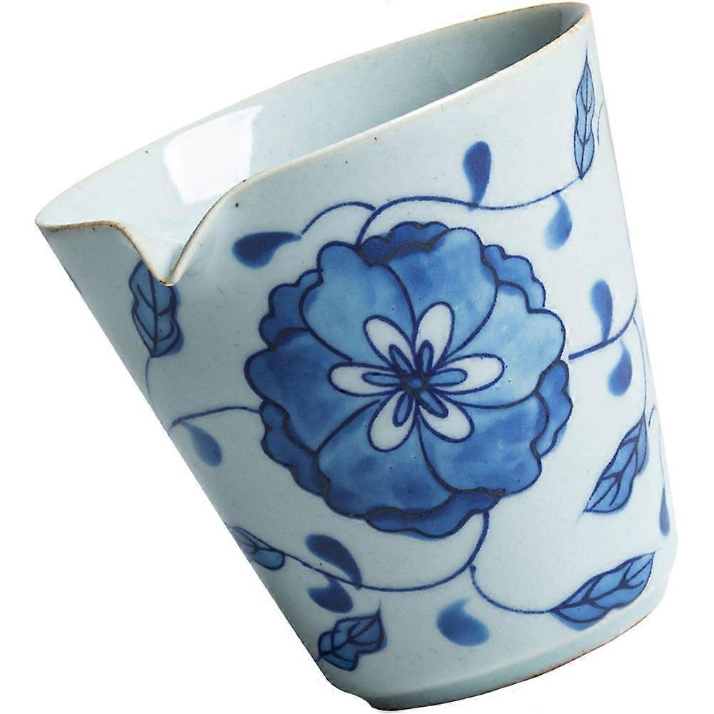 Retro Style Ceramic Tea Cup for Serving 5Pcs Japanese Tea Drinking Cups