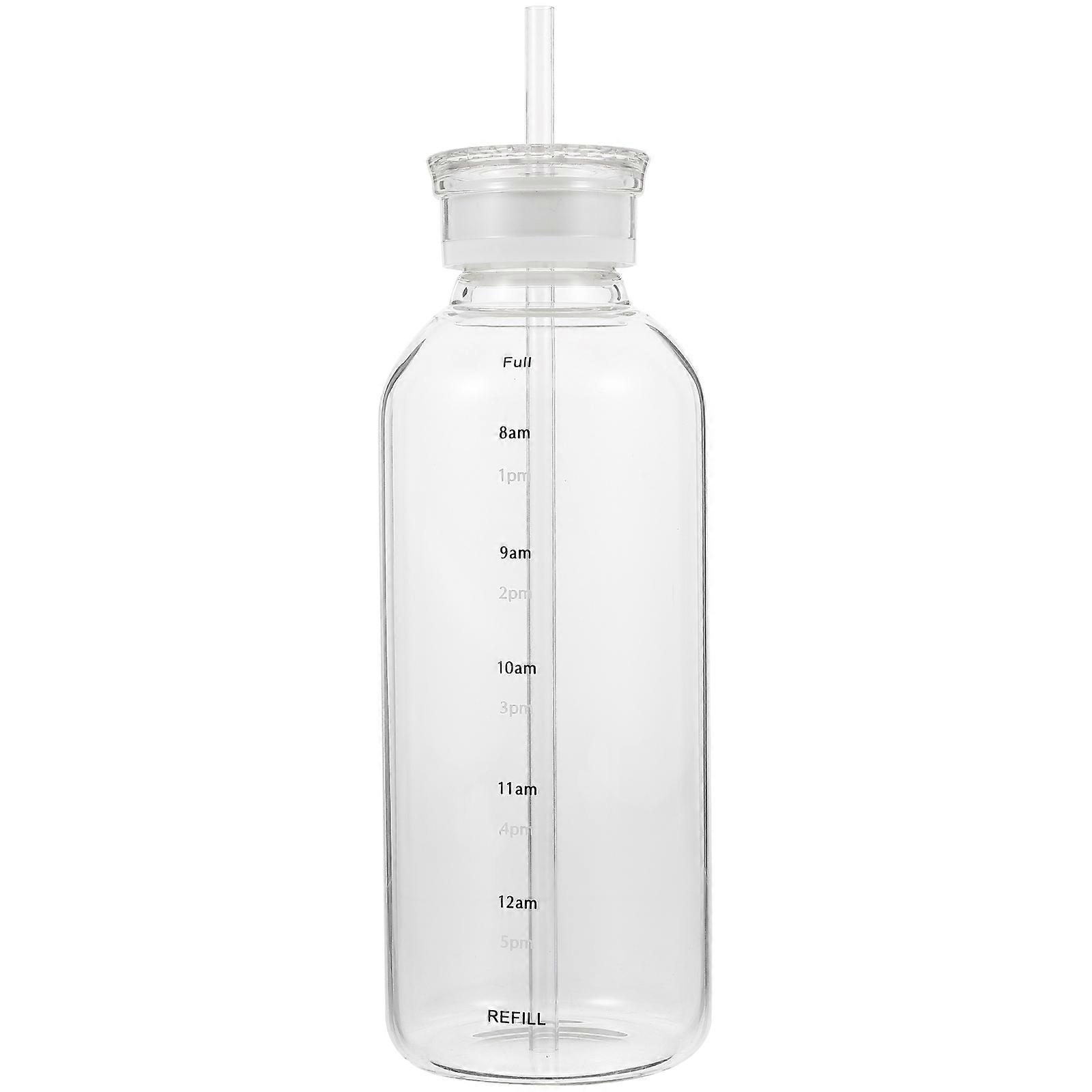 Reusable Glass Cup for Storage with Lid and Straw 4Sets Tumbler