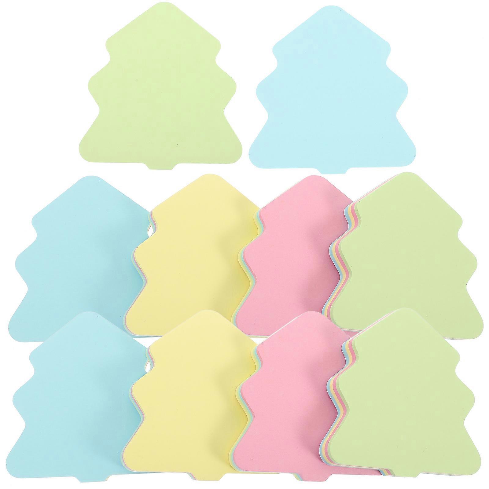 Memo Pads Tearable Memo Stickers for Portable Use 50Sets Assorted Color