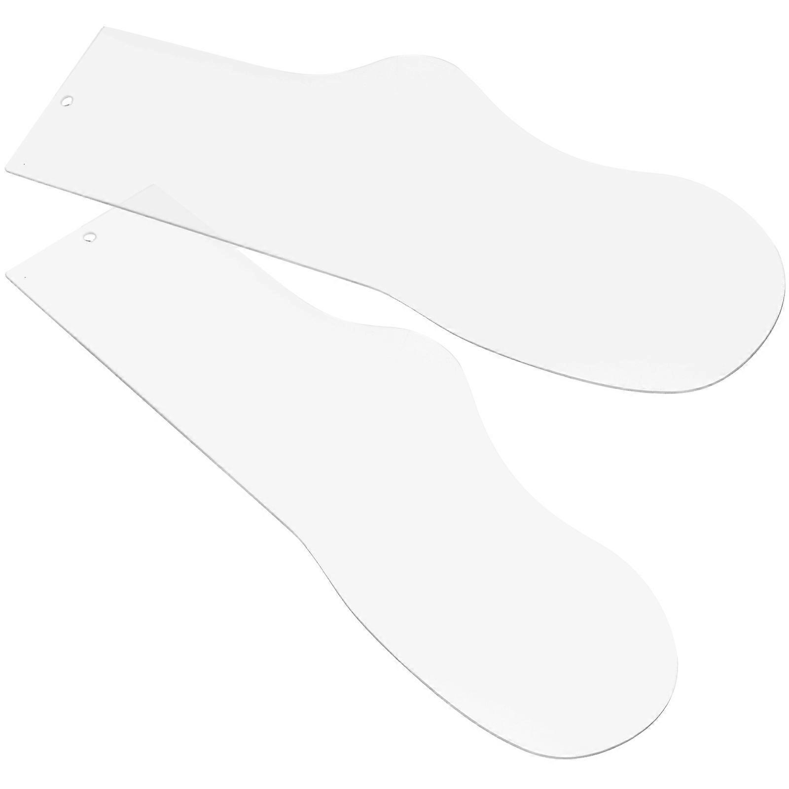 Sock Display Hanging Panel Acrylic Sock Hanger for 6Pcs Use