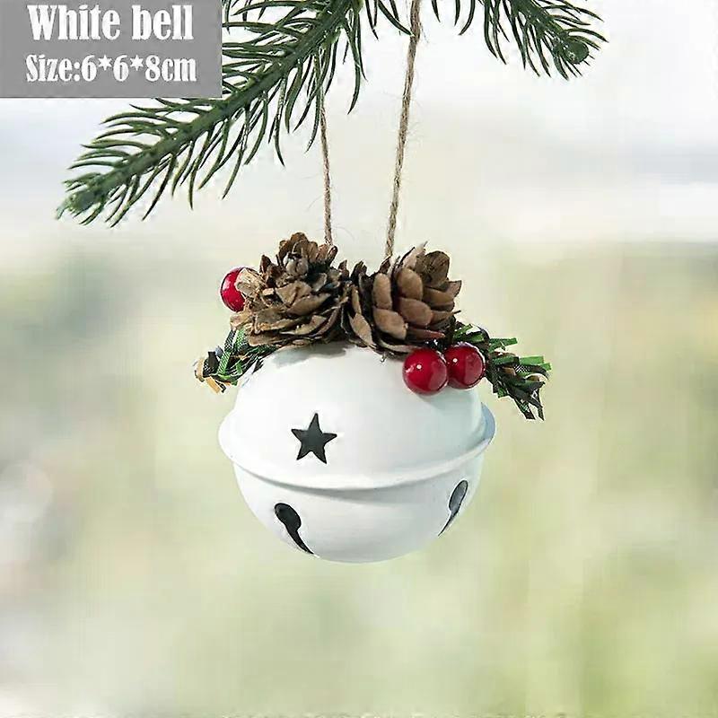 Chritsmas Artificial Red Berries Branches Christmas Tree Decorations Bell Small Pendant Decoration Props Christmas Hanging Party