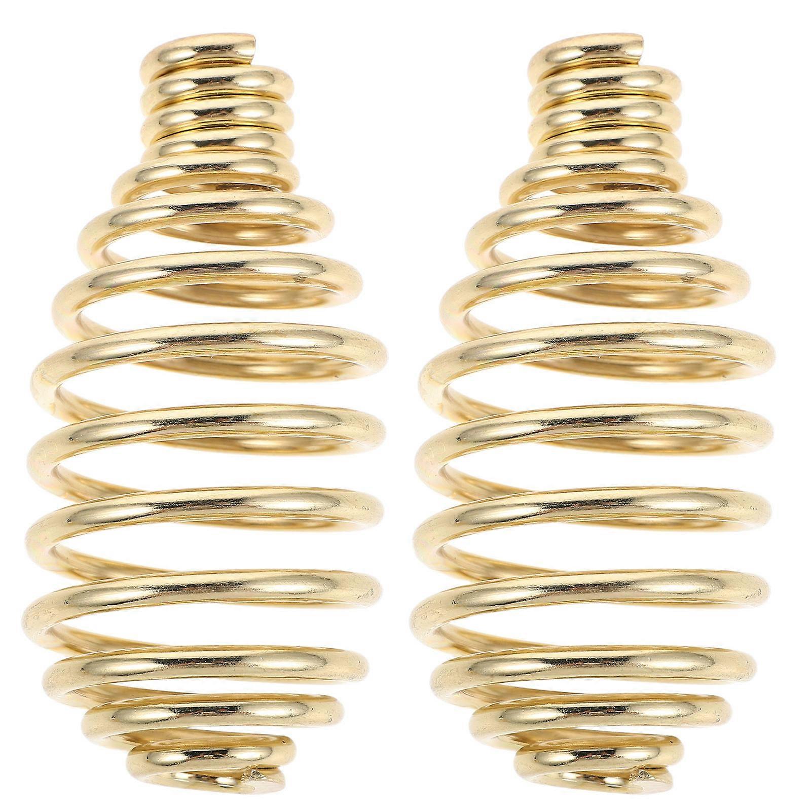 Spring Handle for Fireplace Door with 2Pcs Metal Handles