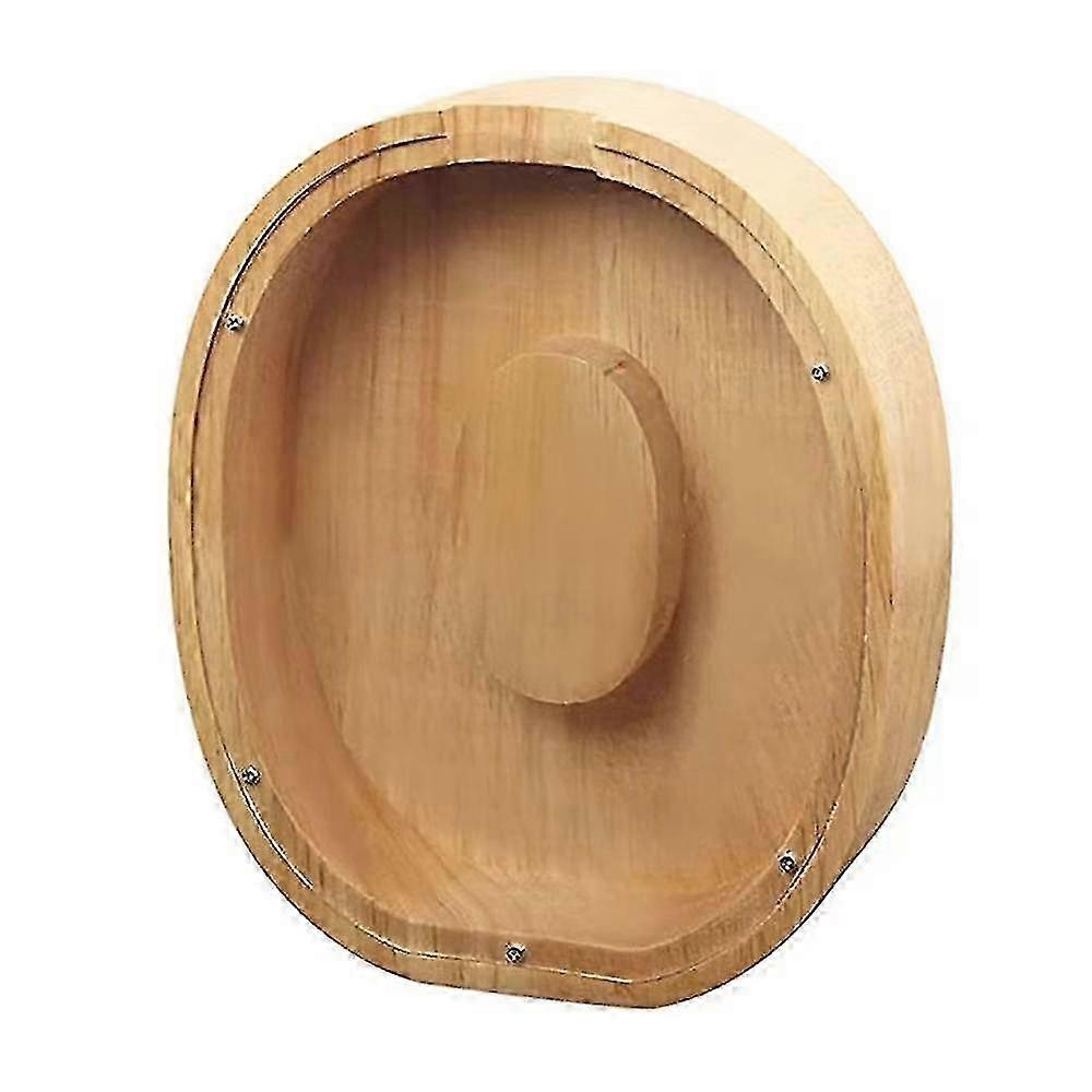 Drevený list Piggy Bank