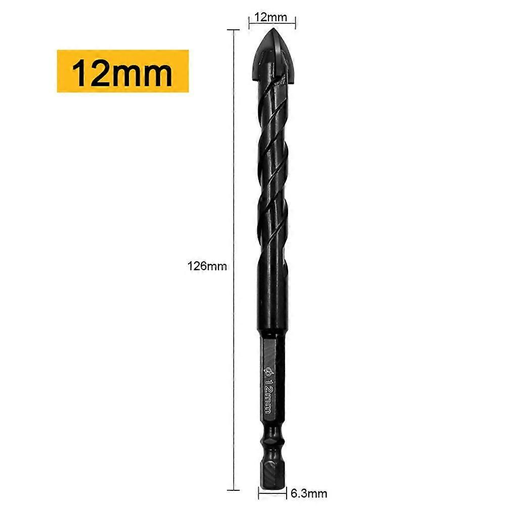 Multifunctional Triangle Drill Bit Glass Ceramic Vitrified Brick Full Tile Wall