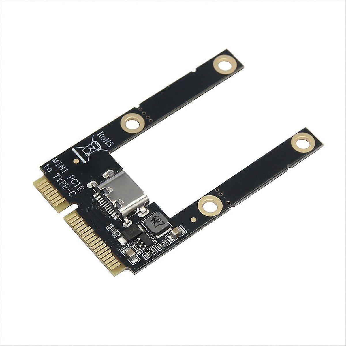 MINI PCIE to Type-C Adapter Card Ultra-Thin Appearance Good Compatibility Professional Industrial Design Adapter Card
