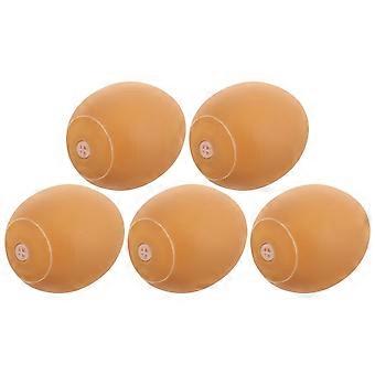 5pcs Chien Oeuf Jouets Chien Squeaky Toys Jouets Interactifs Pour Chiens Oeufs Grinçants Boules Pour Petits Chiens Chiot Pet