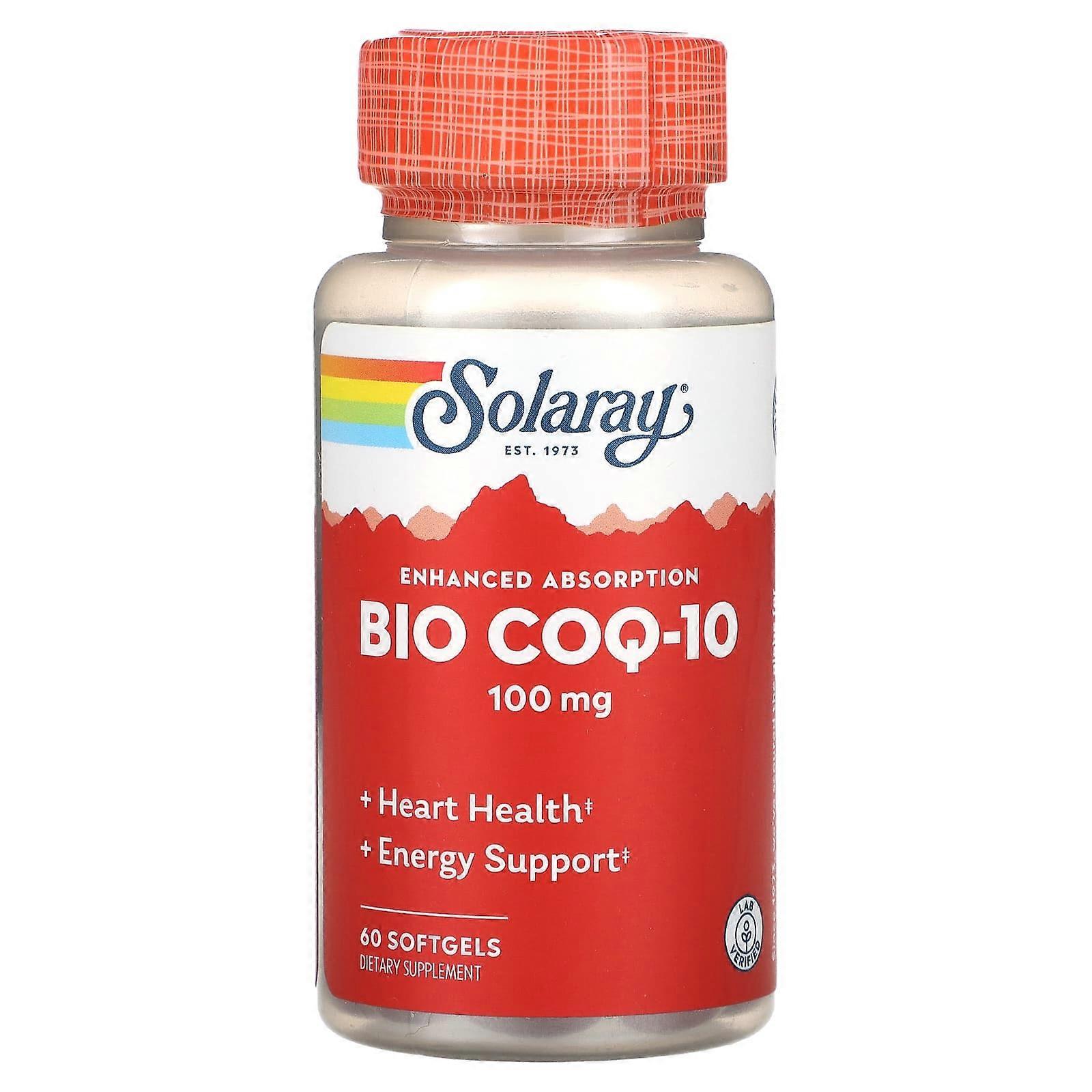 Bio COQ-10, Enhanced Absorption , 100 mg, 60 Softgels