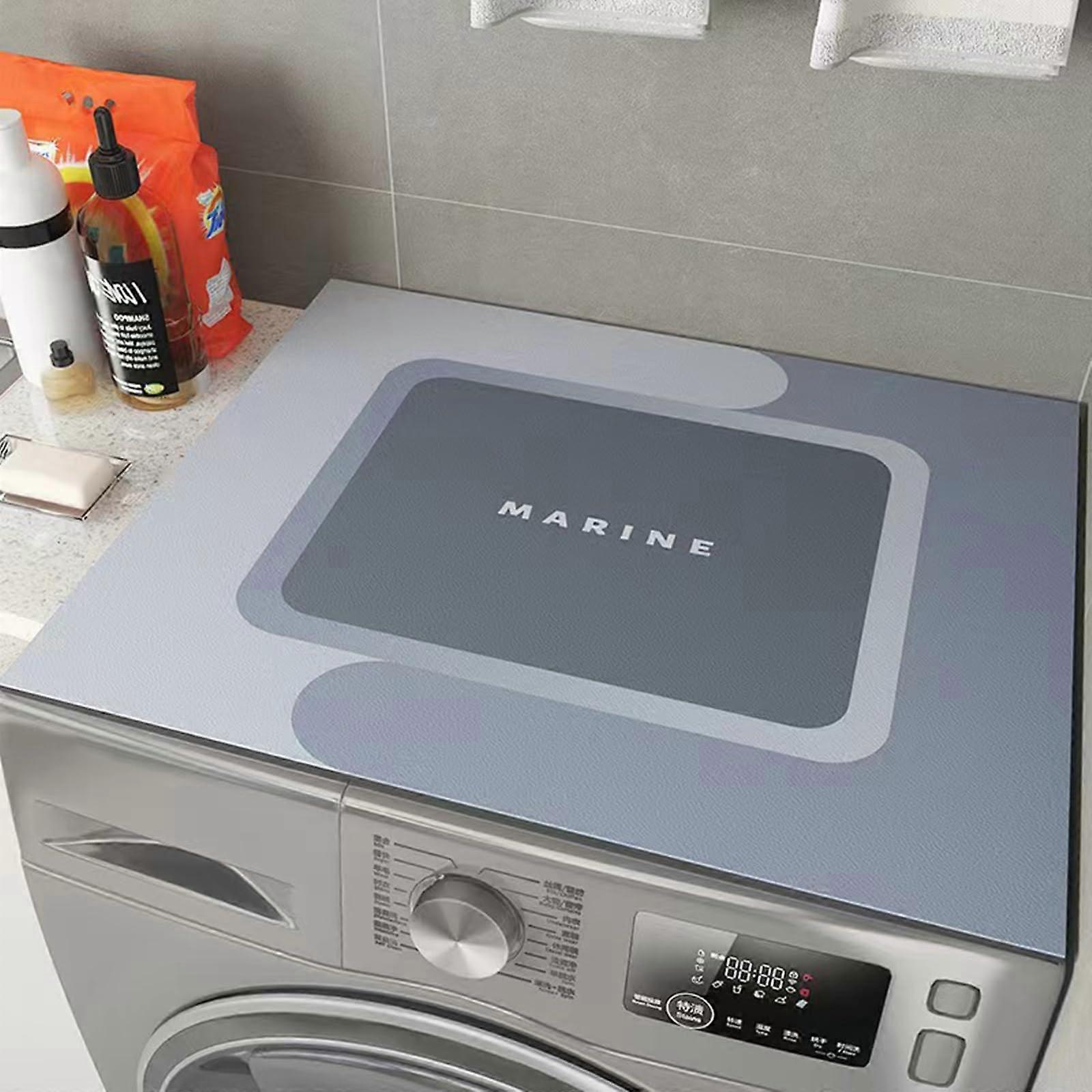 Washer Dustproof Mat For Washer, Dryer, And Bedside Table, 40x60 Cm, A9 Style, Non Slip, Washable, Easy To Clean