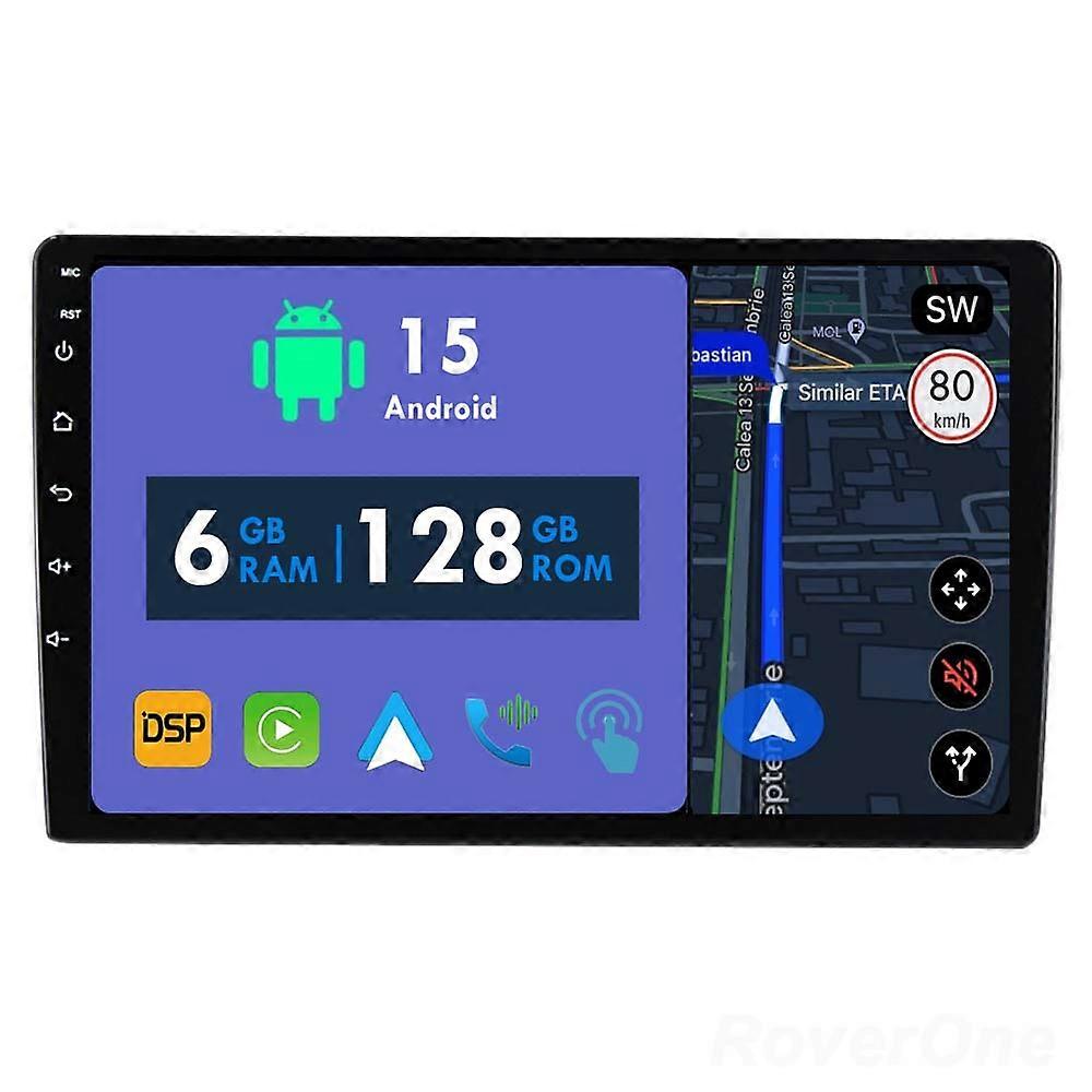 Car Radio 6G+128G CarPlay GPS Navigation Head Unit for Toyota Etios 2011 - 2021 Android Auto Bluetooth Stereo Touch Screen