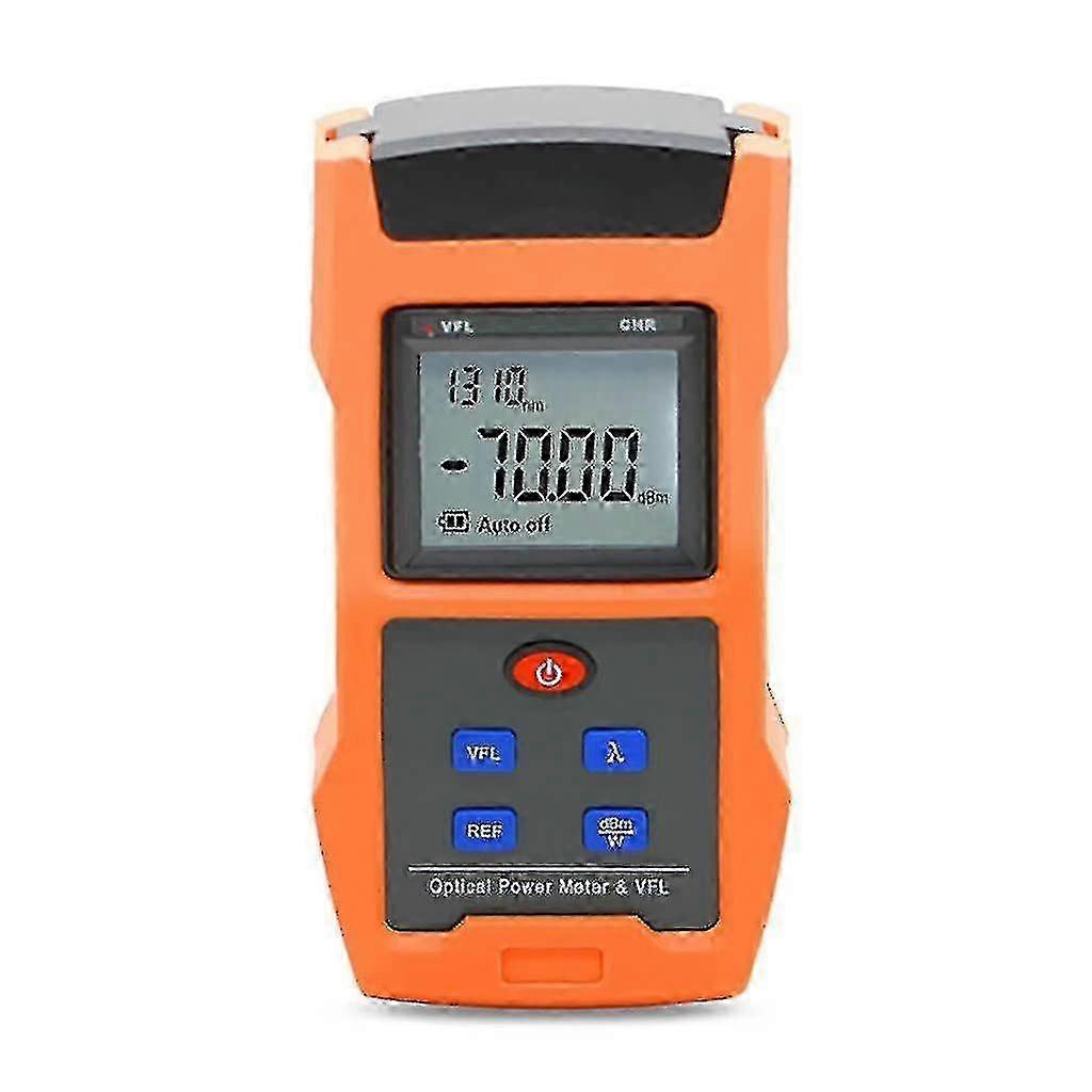 In 1 Rechargeable Battery Powered Fiber Optic Tester Optical Power Meter -70~+10dbm With 10mw Vfl Vi