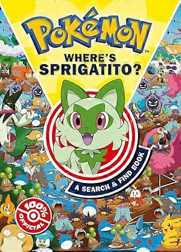 Pokemon Wheres Sprigatito: A Search & Find Book