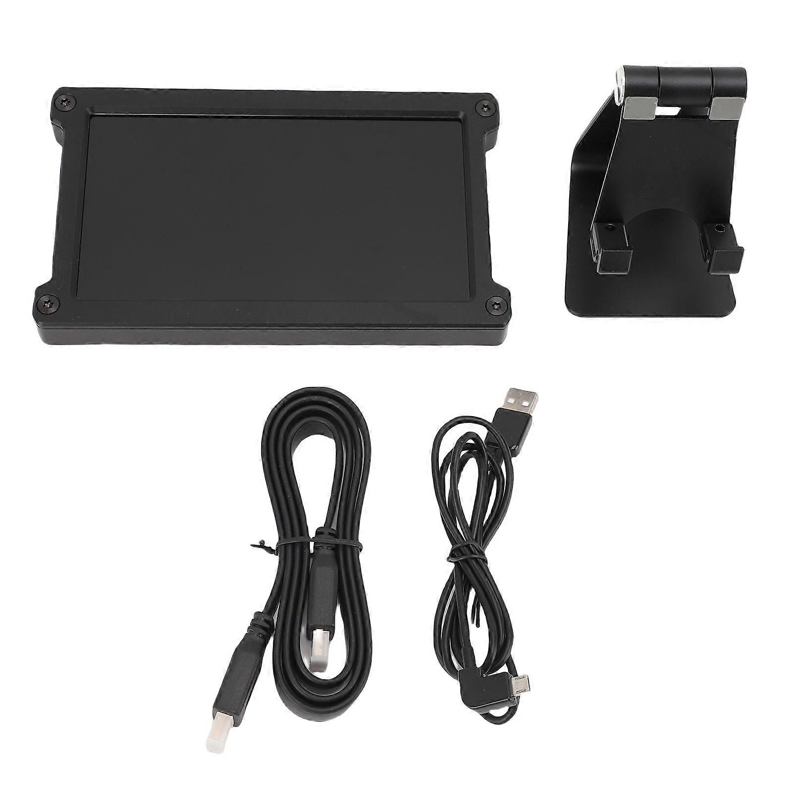 7 Inch Computer Secondary Screen HD Display Plug and Play LCD Monitor for Gaming and Work