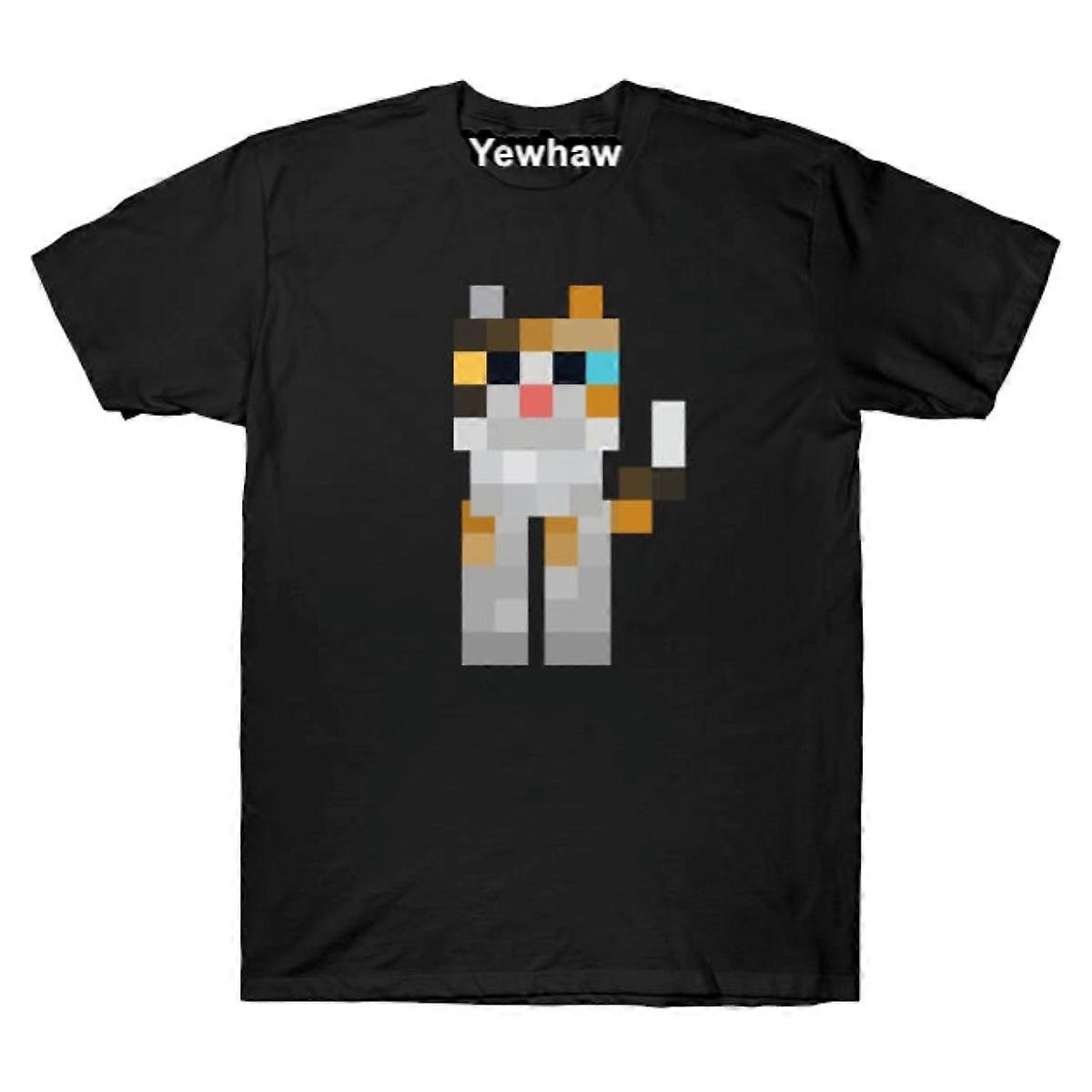 Minecraft Calico Cat T-paita Minecraft Cat Tee