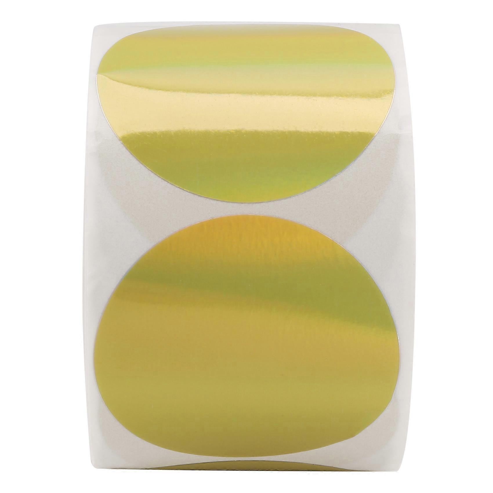 500枚入りゴールドレーザーステッカー ラベルプリンターステッカー