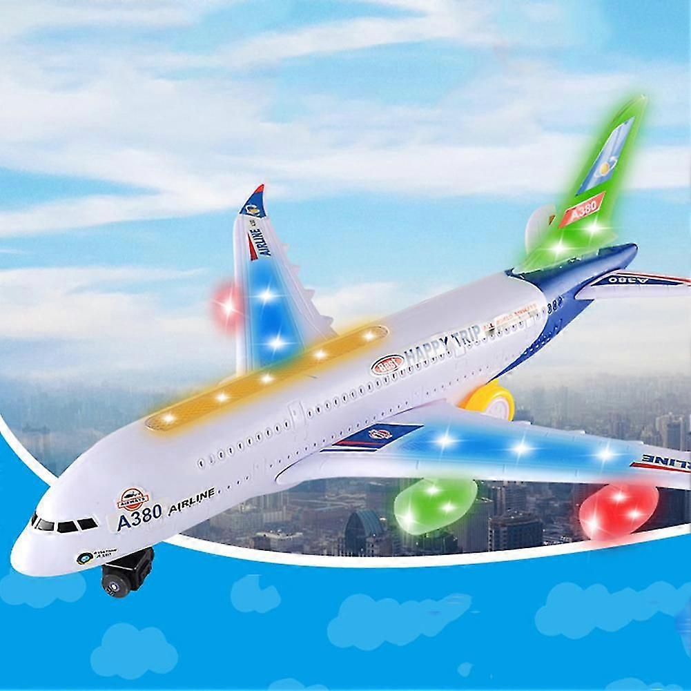 A380 Aircraft 43cm Electric Model with Sound and Light Toy Plane