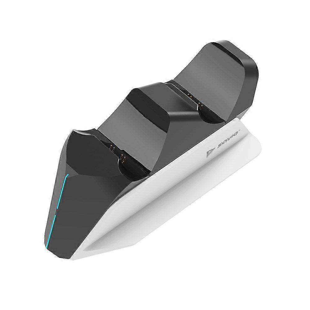 Savio Gcs-01 Dual Charging Station For Ps5 Pads, Dual Sense, Usb, Black