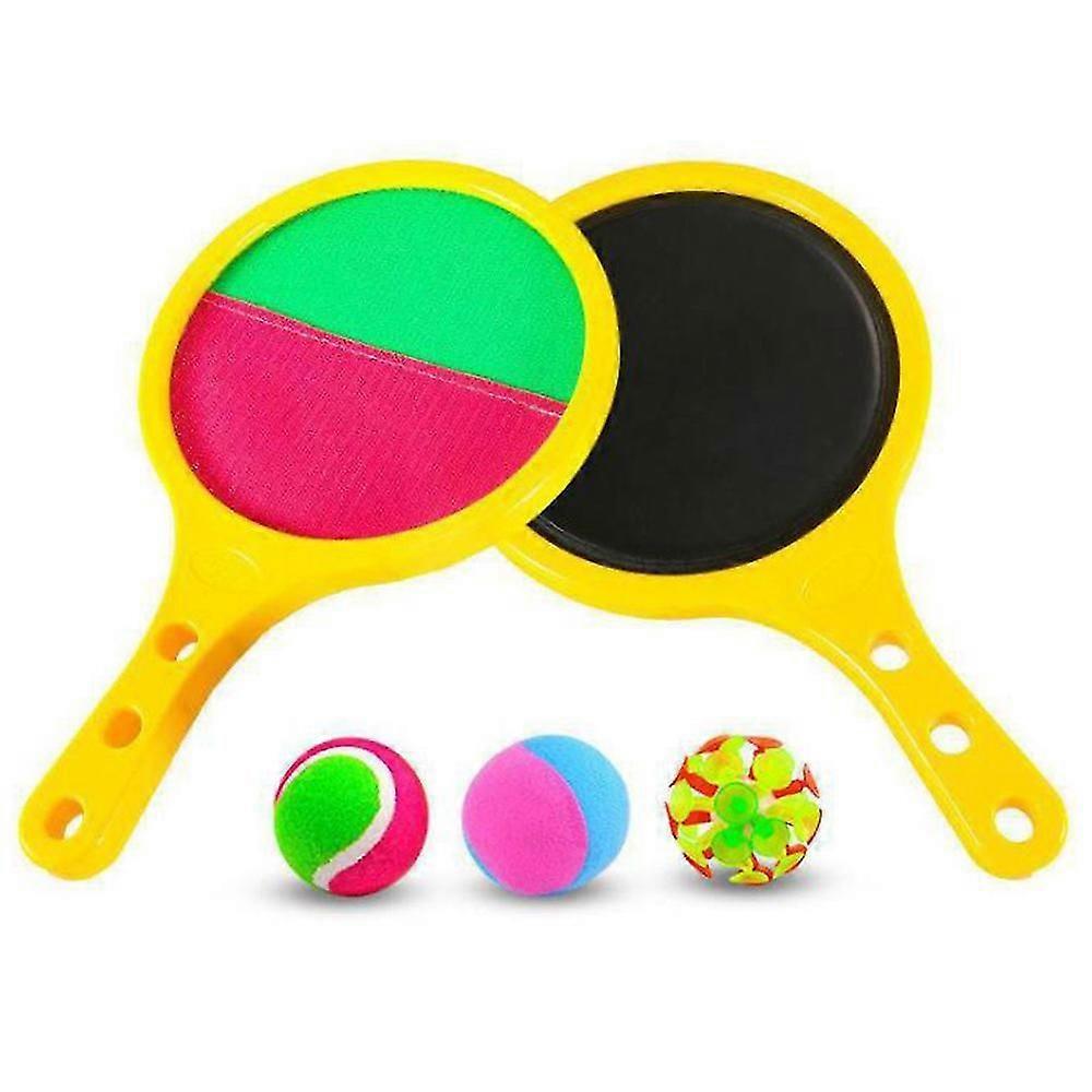 לזרוק ולתפוס ילדים פראייר כדור מטרה ספורט בחוץ, משחק מחבט סט ספורט צעצוע קי