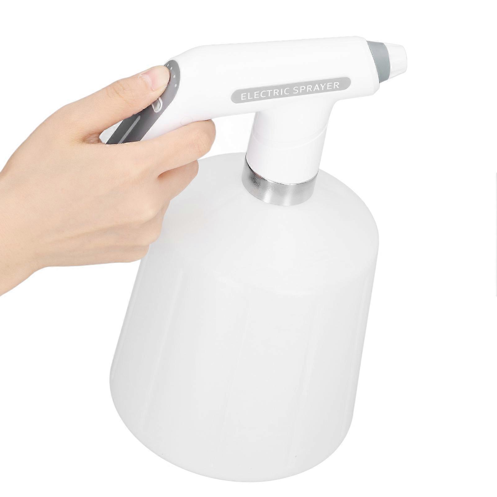 Electric Spray Bottle 2000mah USB Charging ABS and HDPE Rotating Sprinkler Automatic Watering Can for Garden 2.5L 