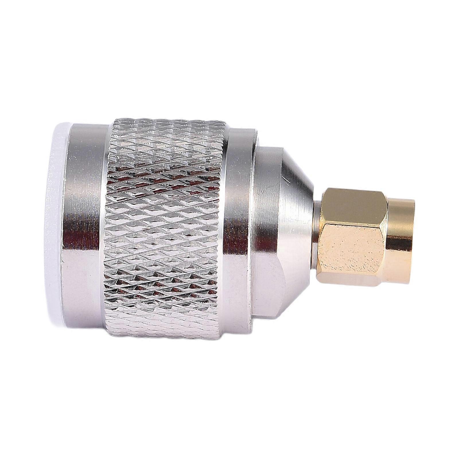 Copper N/SMA Adapter N-to-SMA Rotating Mother Rotating Male N-SMA Connectors for Smooth Connection 1PC Multicolor