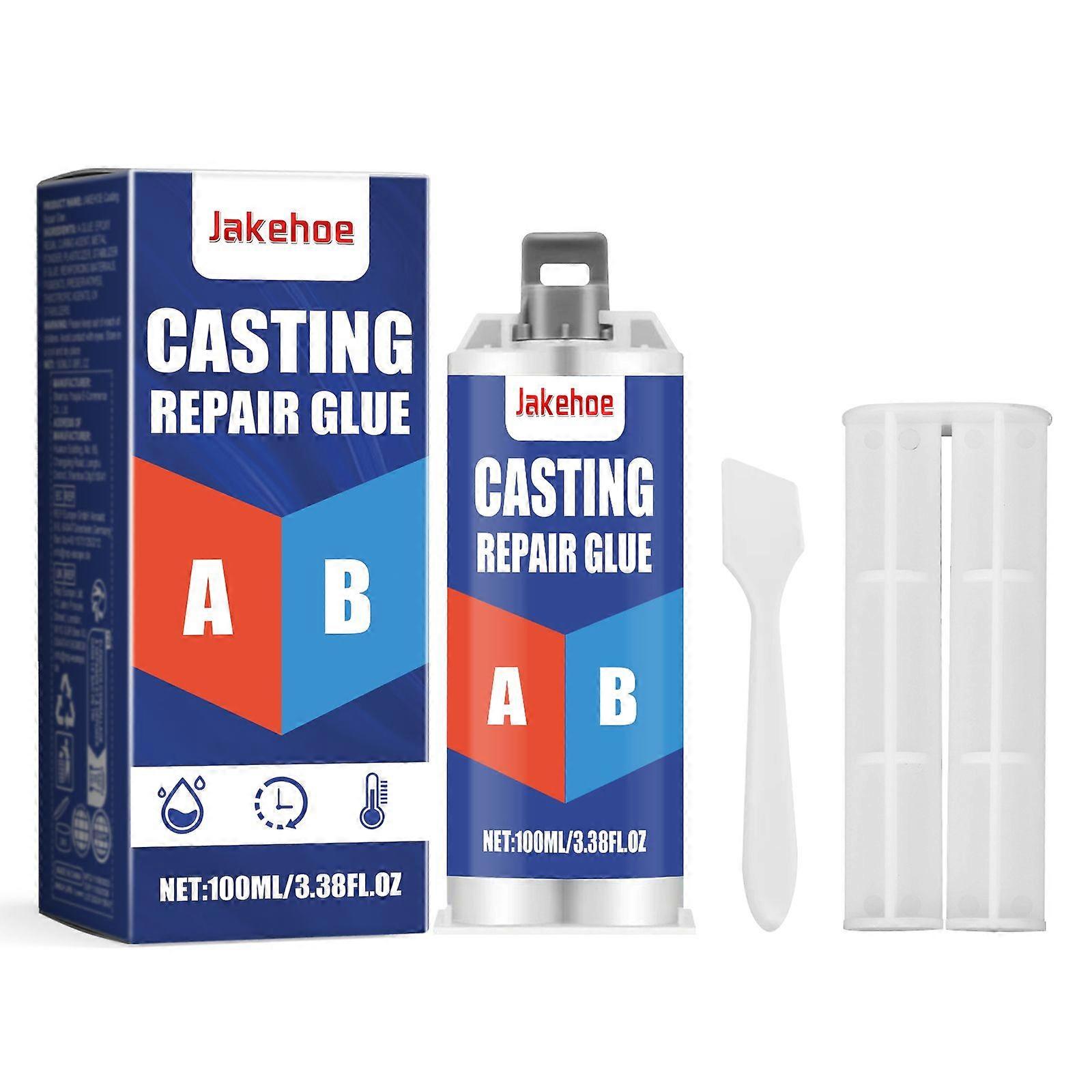 Metal Casting Adhesive Contains Epoxy Resin And A Curing Agent