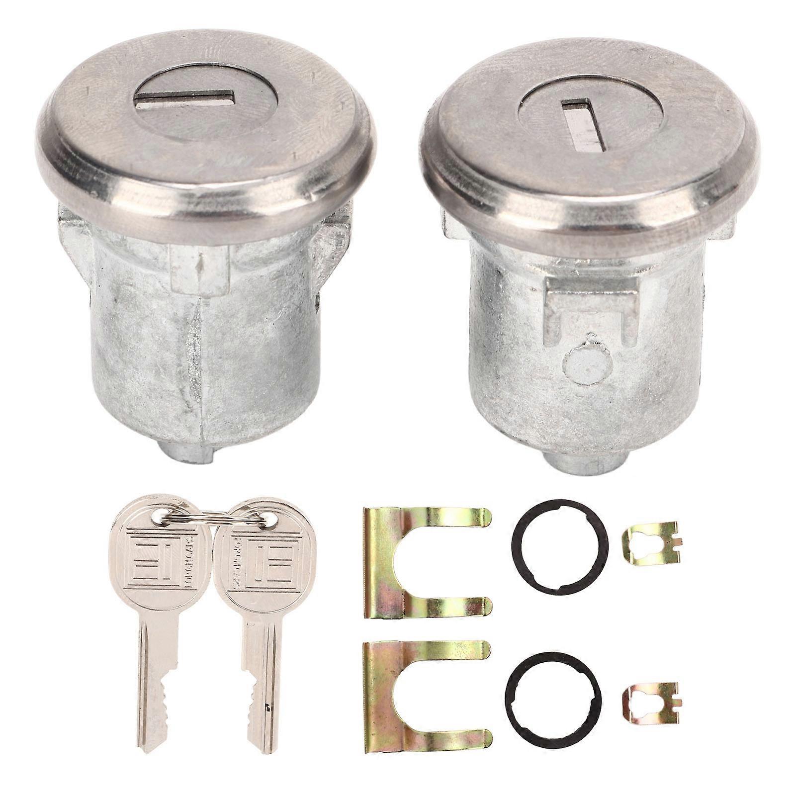 Lock cylinder with key for Blazer 1969-1991, durable metal replacement