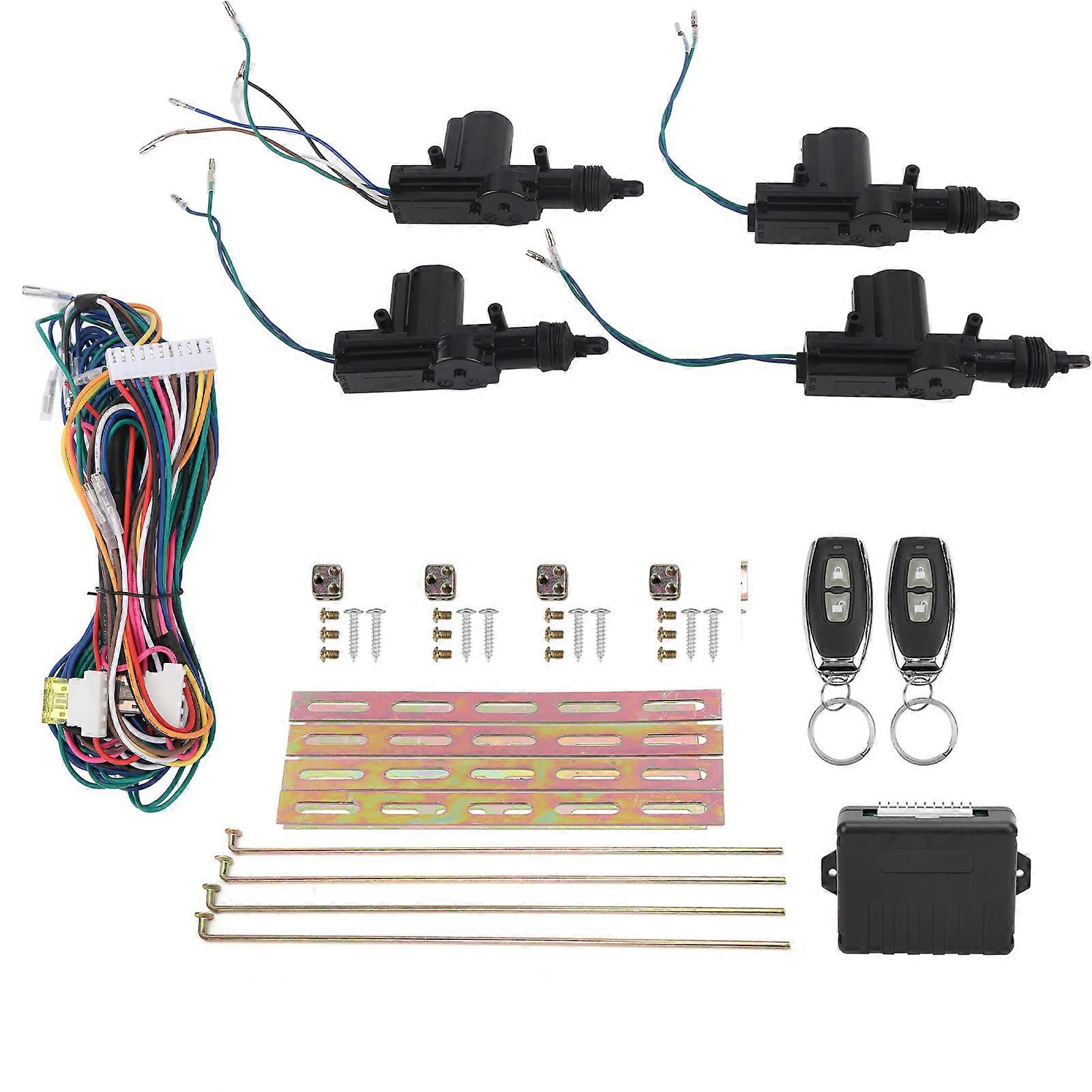 Sistema di accesso senza chiave per auto con 2 controller e LED