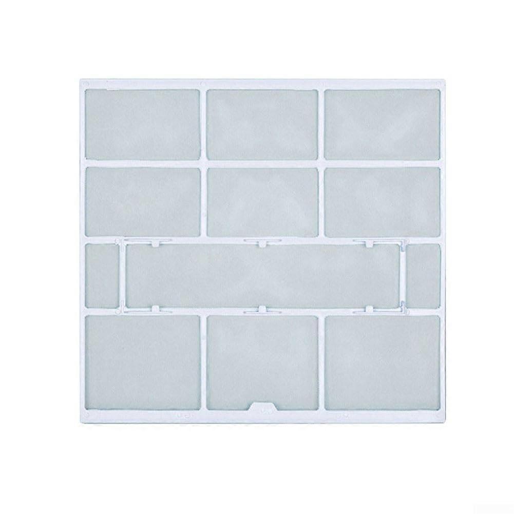 Split System DustProof Cover Indoor Unit Filter 28.2 X 26.5 Cm Plastic Outlet Filter Accessory Pack Of 1