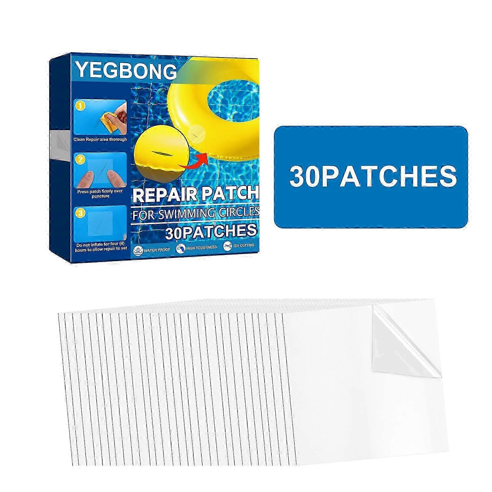 Self-Adhesive Waterproof Repair Kit for Inflatable Boats, Toys  Tents  Easy, Durable Patch for Fast Leak Fixes in Swimming Rings, Inflatable Castles