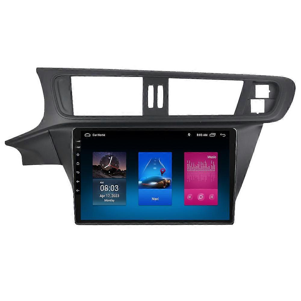 RoverOne Car Stereo Radio Bluetooth CarPlay Android Auto GPS Sat Nav Touch Screen for Citroen C3-XR C3XR 2010-2018