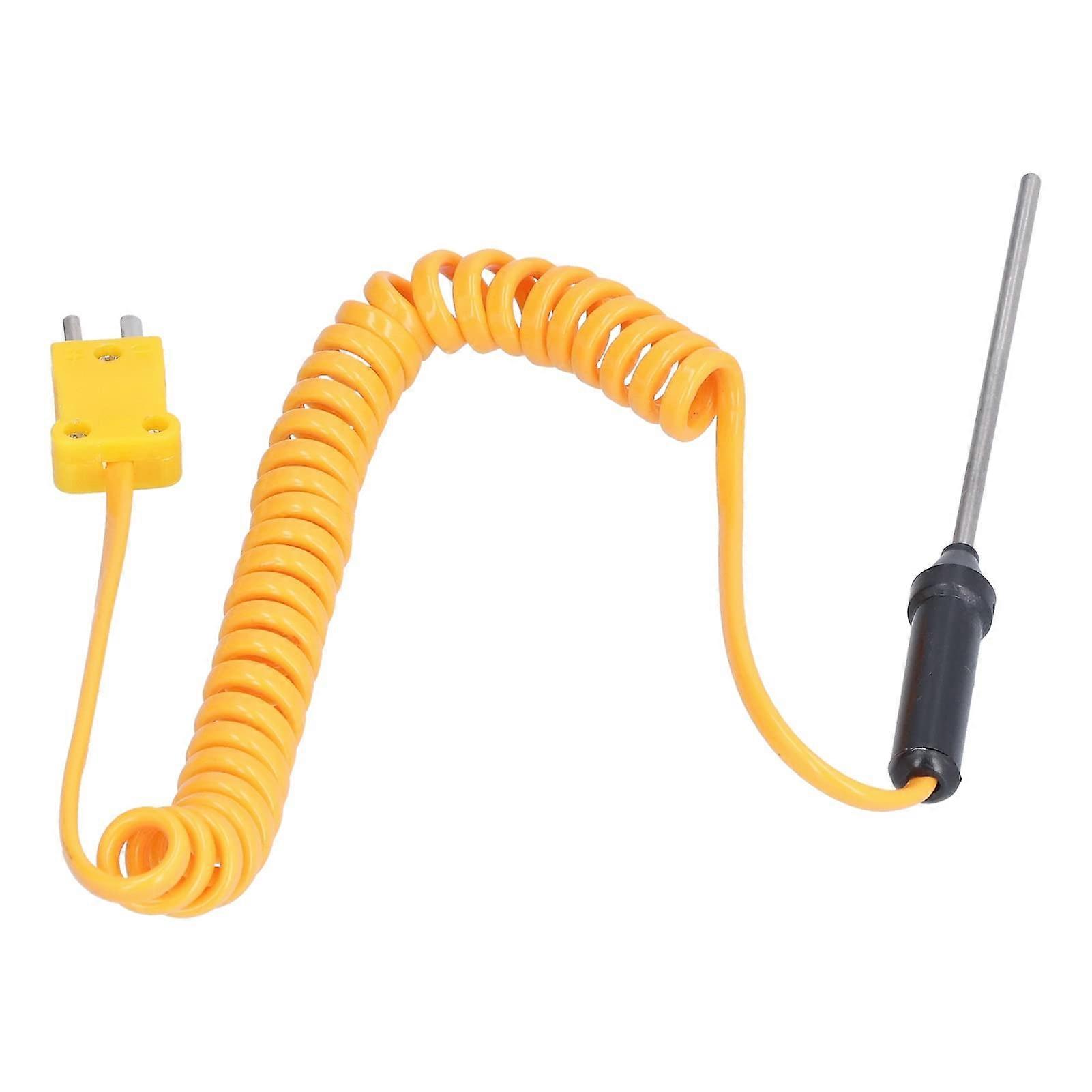 Manual Thermometer Sensor,  Sensitivity Stainless Steel Probes For Solid Media, 3 x 80 mm Probes