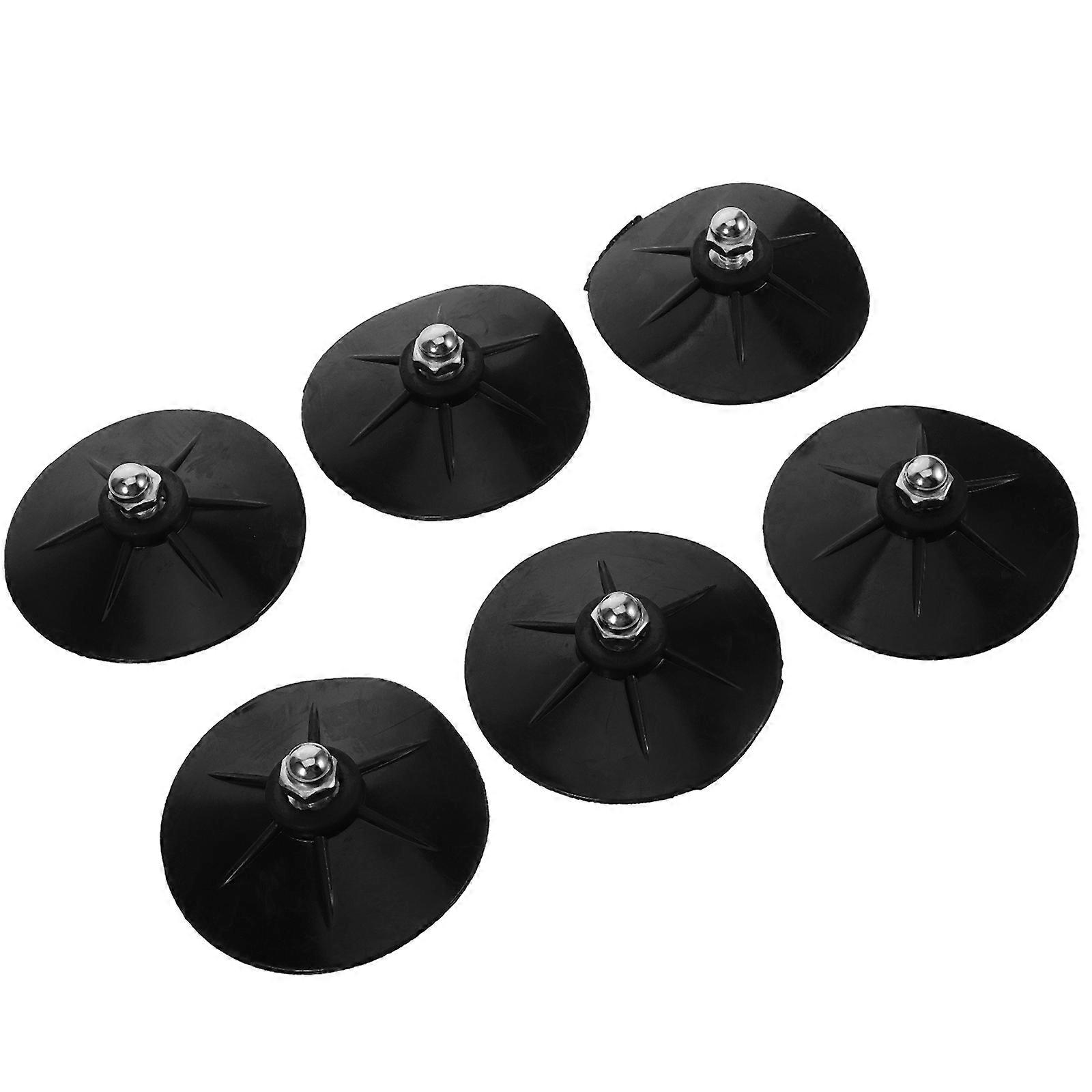 6Pcs Suction Cup Base for Strong Adhesion and Stability