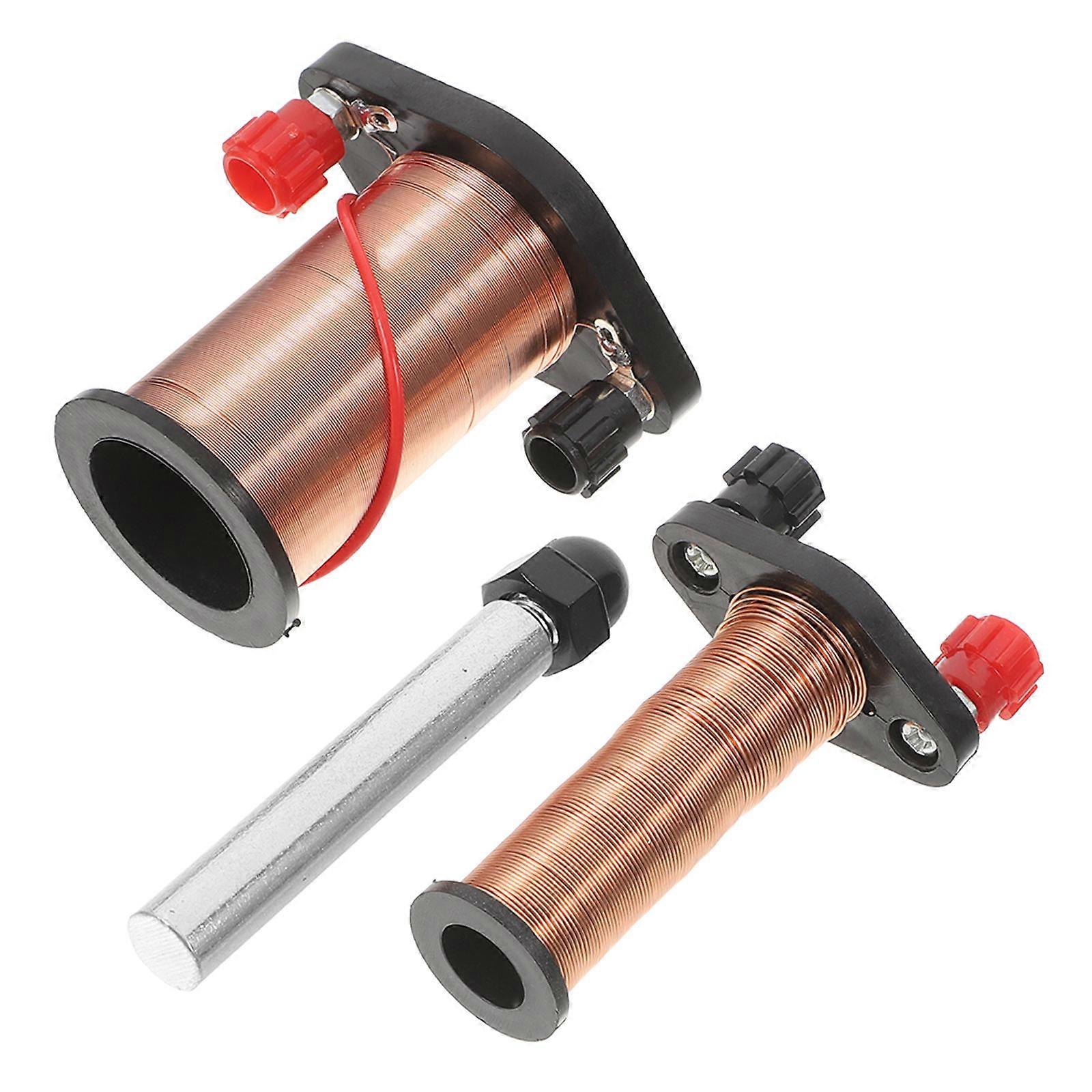 1 Set Of Electromagnetic Coil Kit Physics Teaching Apparatus For High School Experiments 8.50X6.50X4.00CM Faraday's Law Of Electromagnetic Induction