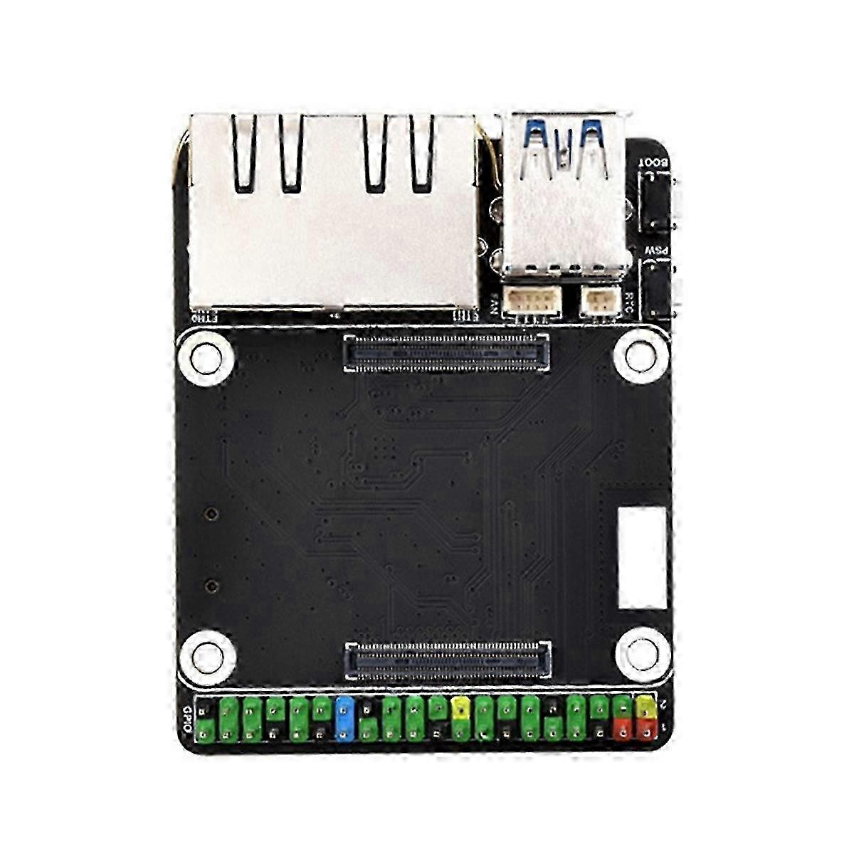 CM5 Expansion Board with Dual Ethernet & 40 GPIO MINI Expansion Board for Compute Module 5