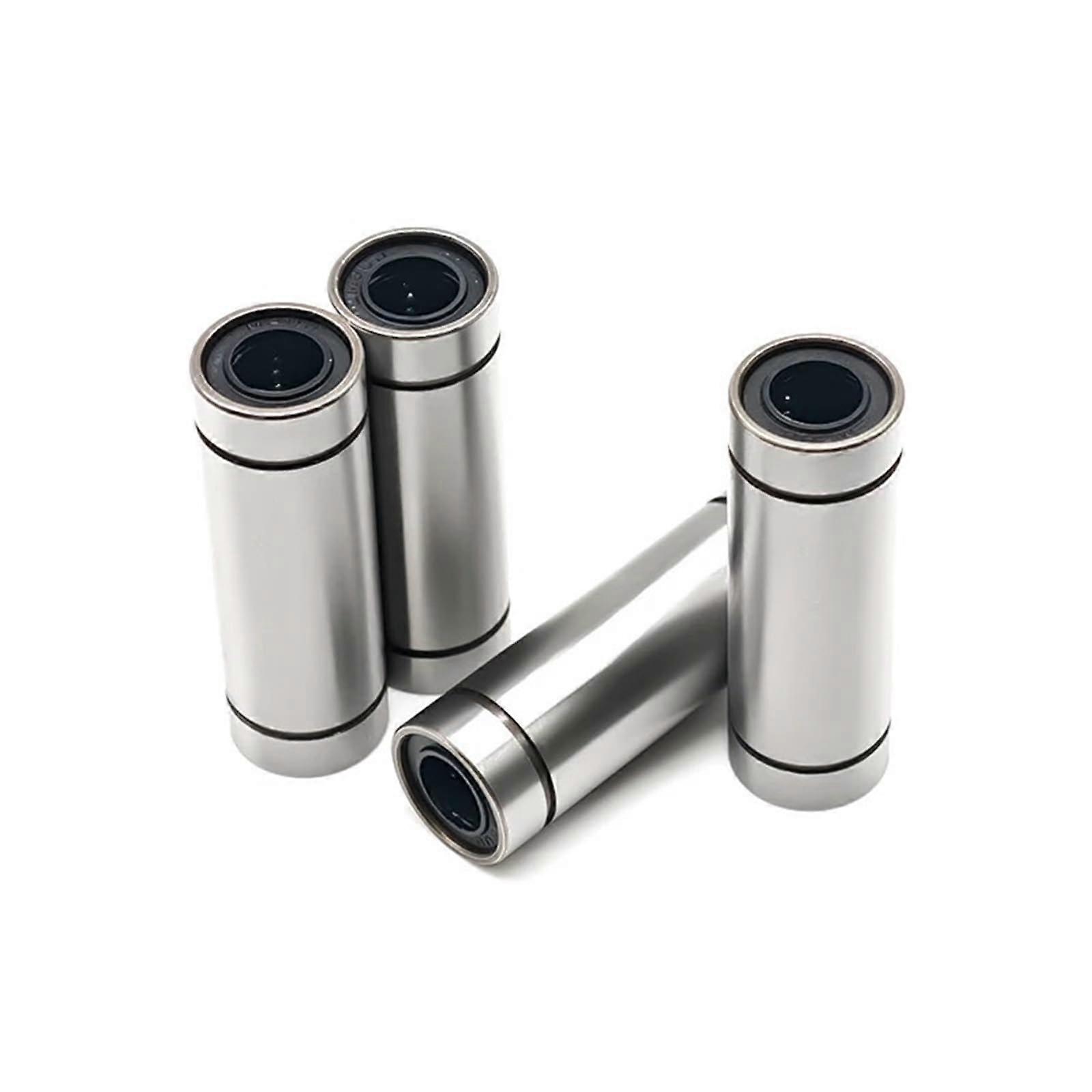 LM8LUU Linear Motion Bearings 8x15x45mm Long Type Set of 4 for CNC 3D Printer Rail Guides