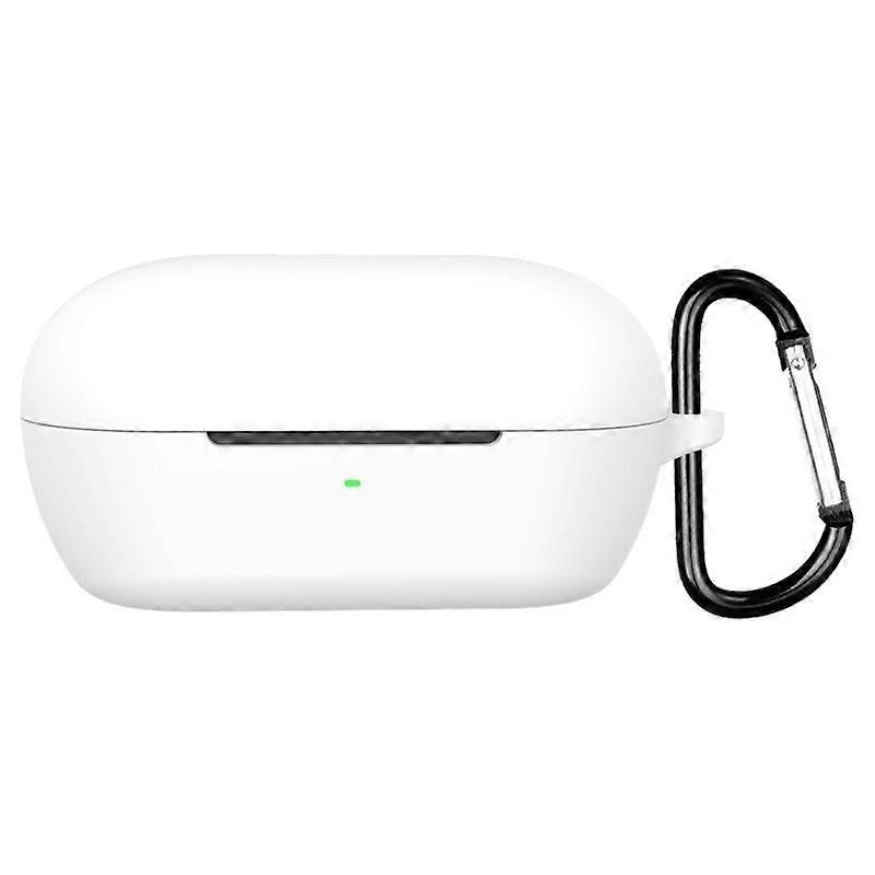 Solid Color Silicone Earphone Protective Cover with Hook For Sony WF-C710N