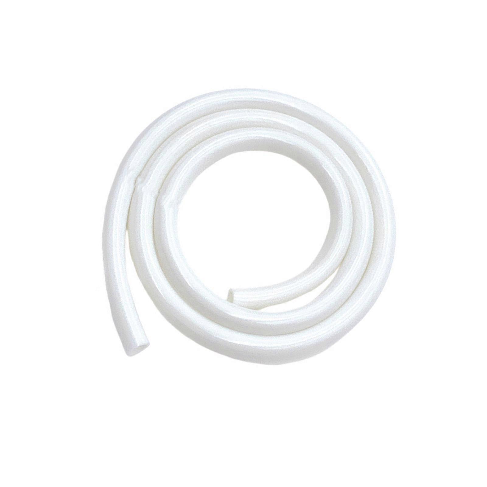 Bendable PVC Tubing For Computer Liquid Cooling Systems Enhanced With Chemical Resistance Protection  White